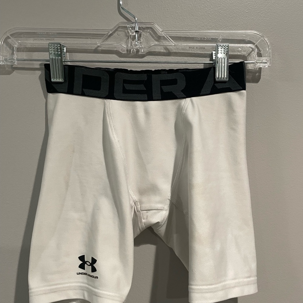 2 Pair of Youth Small Under Armour Boys HeatGear Armour Shorts